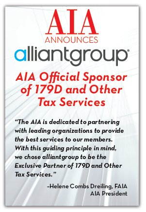 AIA Official 179D Sponsors