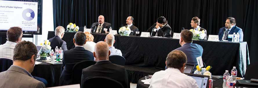 From left to right: Jon Murphy, Frank Tirelli, Dhaval Jadav, Rick Lazio and Rizwan Virani