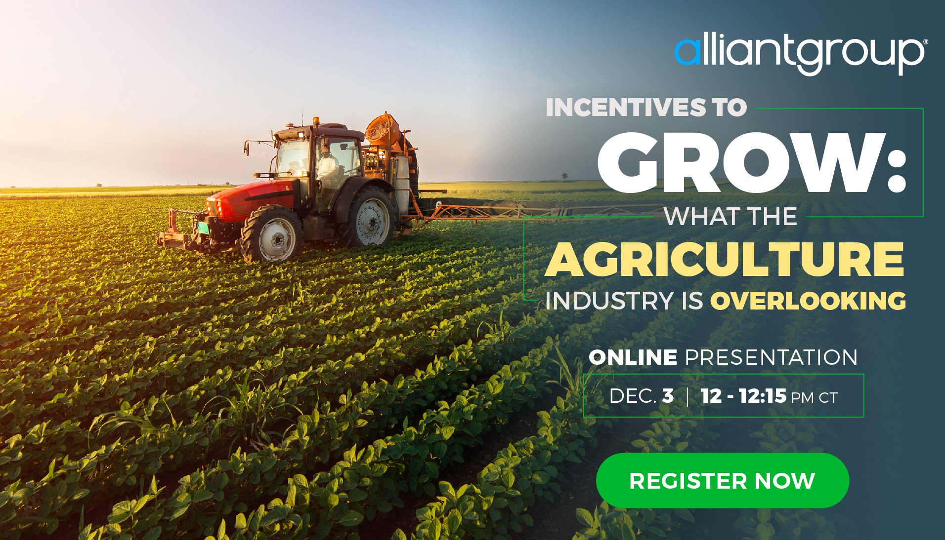 Incentives to Grow: What the Agriculture Industry is Overlooking