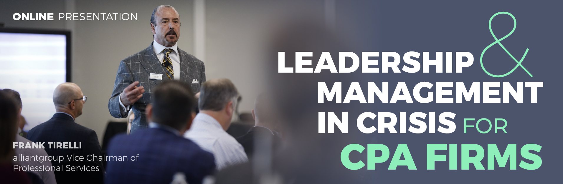 Leadership and Management in Crisis for CPA Firms, alliantgroup