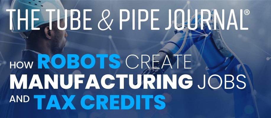 How Robots Create Manufacturing Jobs and Tax Credits