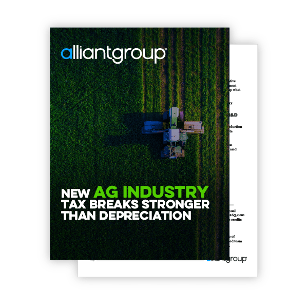 Download alliantgroup's Agriculture R&D Whitepaper