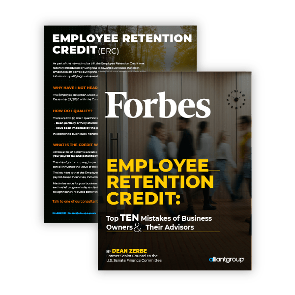 Download alliantgroup's top insights on the employee retention credit